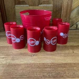 Coca Cola freezer mug set